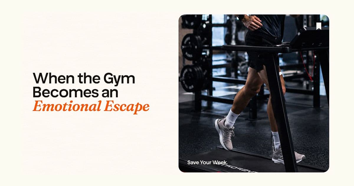 Gym as Emotional Escape: Keep Training Without Hiding Feelings