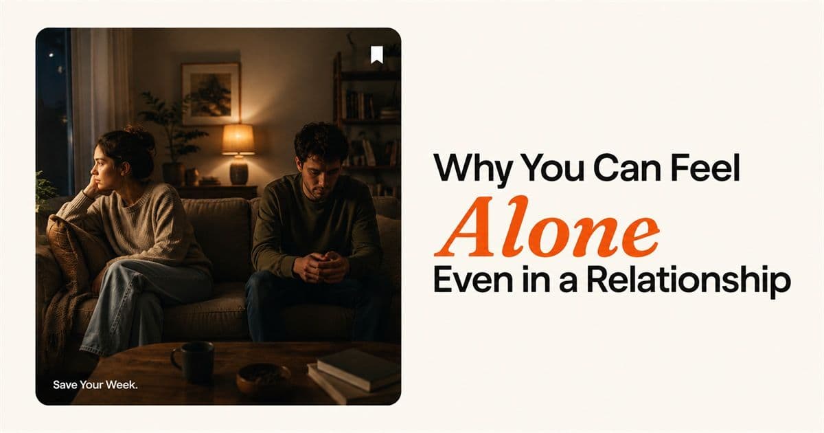Feeling Alone in a Relationship When You Are Together