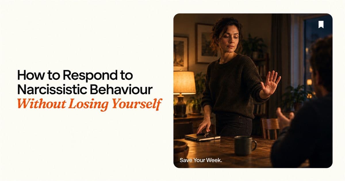 How to Deal with Narcissistic Behaviour Without Losing Yourself