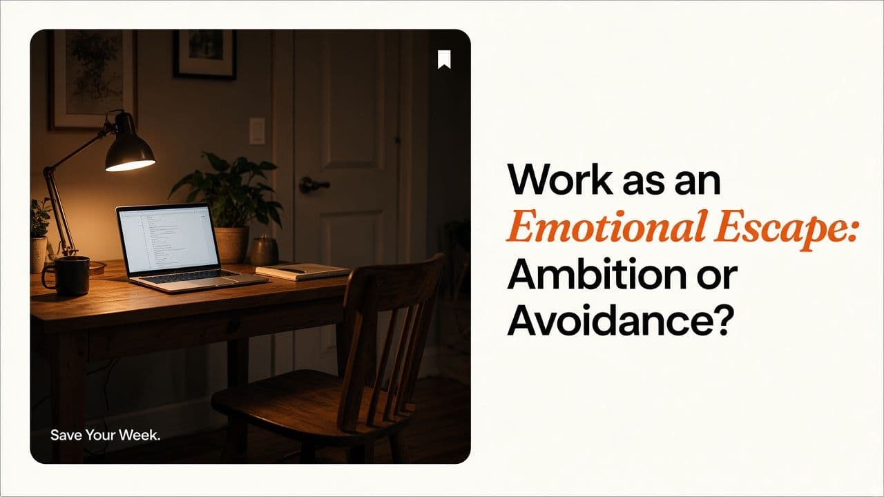 Work as an Emotional Escape: Ambition or Avoidance?