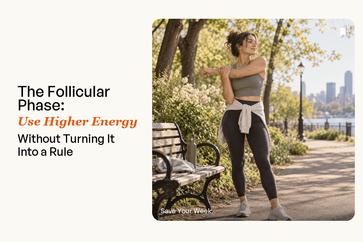 Follicular Phase Energy Without a Fixed Rule