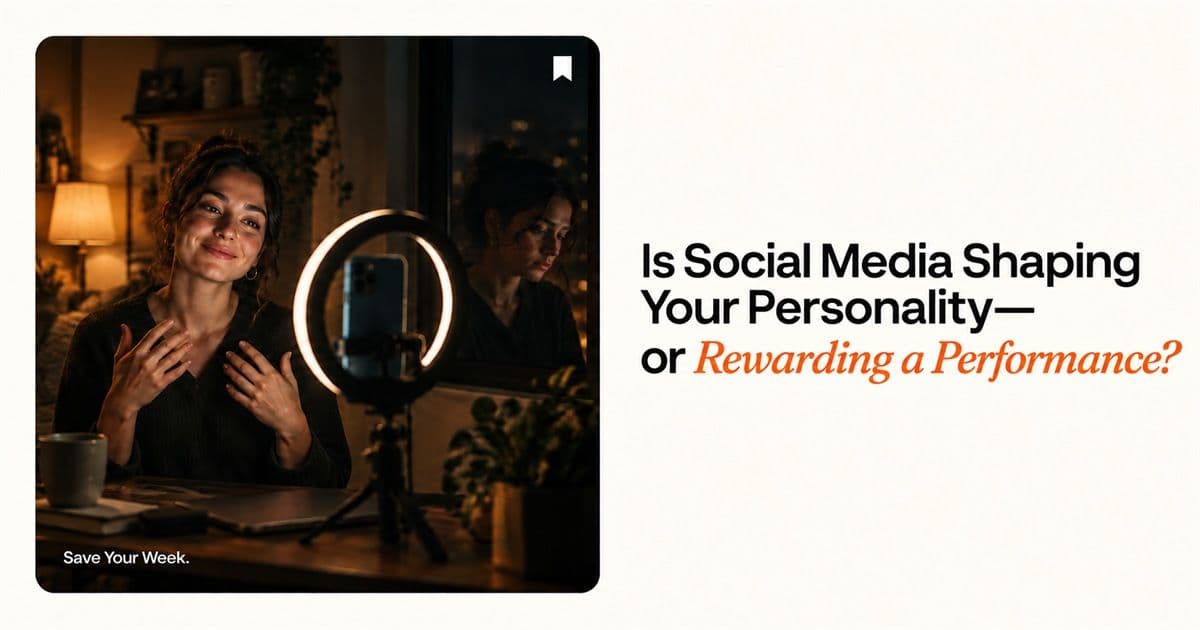 Is Social Media Shaping My Personality or a Performance?